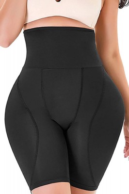 Chiloți modelatori push-up pentru fese și șolduri, Efect clepsidră - Negru - XL/XXL, Negru foto