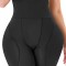 Chiloți modelatori push-up pentru fese și șolduri, Efect clepsidră - Negru - L/XL, Negru