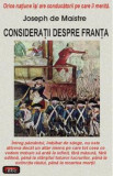 Consideratii despre Franta - Joseph De Maistre