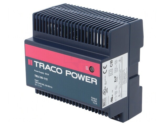 Alimentator Pulsatoriu DIN 90W 12V 7.5A