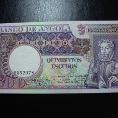 ANGOLA 500 ESCUDOS 1973