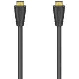 Cablu HDMI Hama 205342, 4K, Ethernet, 1.5 m, Negru/Auriu