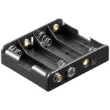 Suport baterii 4x AA R6 cu mufa de Tip 9V 11448 Goobay