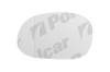 Geam oglinda Renault Laguna 1 (B/K56), 1994-1998, Renault Laguna 1 (B/K56), 1999-2000 , partea Stanga, culoare sticla crom, sticla asferica,