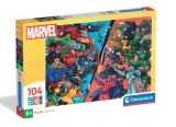 Puzzle Clementoni, Marvel Heroes VS Villains, 104 piese