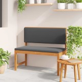 VidaXL Bancă de grădină Maro 100 x 50 x 91cm Lemn masiv de acacia