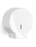 Dispenser mini jumbo din plastic, pentru hartie igienica de 10 cm