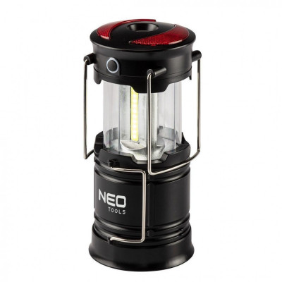 Lampa camping, 3 in 1, LED COB, 3 W, 200 lm, 3xAA, NEO foto