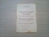 CAPTARI ACTUALE INTRE AFLUENTII PRUTULUI SI SIRETULUI - V. Tufescu - 1933, 10 p., Alta editura