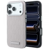Husa MagSafe pentru Apple iPhone 18 Pro Max / 17 Pro Max, Karl Lagerfeld, Grained Mono Resin Logo, Roz
