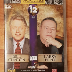 DVD Bill Clinton / Larry Flint Personalitati care au marcat istoria lumii