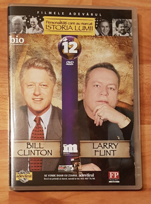 DVD Bill Clinton / Larry Flint Personalitati care au marcat istoria lumii foto