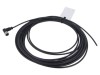 Conector HARTING M12 mufă mamă 4 pini &icirc;n unghi cablu 12,5m PUR