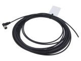 Conector HARTING M12 mufă mamă 4 pini &icirc;n unghi cablu 12,5m PUR