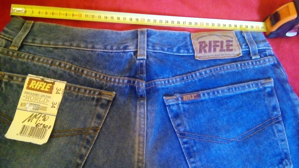 Vand blue jeans nefolositi RIFLE | arhiva Okazii.ro