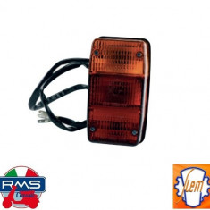 Stop complet + semnalizare spate stanga Piaggio Ape Car P2 - P3 (78-85) - Ape MP 501 - MP 601 2T AC 220cc (Siem)