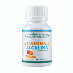 Vitamina C alcalina, 120 capsule, Health Nutrition
