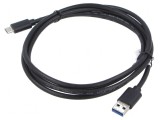 Cablu USB 3.1 A la C aurit 1,8m negru