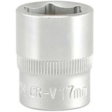 Yato YT-3812 - Capat cheie tubulara cu profil hexagonal interior 6 laturi 17 mm 3/8 inch