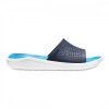 Papuci Crocs LiteRide Slide Albastru - Navy/White, 48