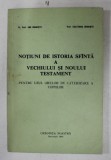 TIUNI DE ISTORIA SFANTA A VECHIULUI SI NOULUI TESTAMENT PENTRU UZUL ORELOR DE CATEHIZARE A COPIILOR de ENE BRANISTE si ECATERINA BRANISTE , 1991