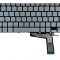 Tastatura Laptop, Asus, VivoBook 14 X1402, X1402Z, X1402ZA, iluminata, albastru deschis, layout US