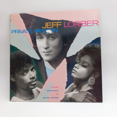 lp Jeff Lorber &amp;amp; Karyn White &amp;amp; Michael Jeffries &amp;lrm;&amp;ndash; Private Passion 1986 NM / VG+ foto