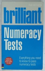 BRILLIANT NUMERACY TESTS by ROB WILLIAMS , 2010, PREZINTA INSEMNARI