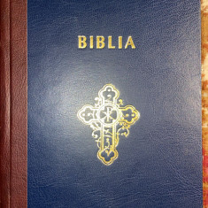 BIBLIA SAU SFANTA SCRIPTURA A VECHIULUI SI NOULUI TESTAMENT(cu TRIMETERI)/ POZE!