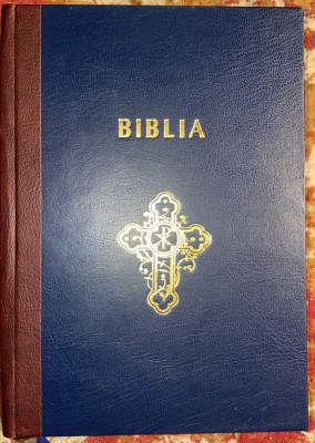 BIBLIA SAU SFANTA SCRIPTURA A VECHIULUI SI NOULUI TESTAMENT(cu TRIMETERI)/ POZE! foto