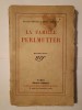 Panait Istrati et Josue Jehouda - La famille Perlmutter (douzieme edition) (1927)