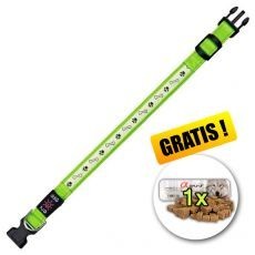 Zgrdă luminoasă USB Flash S/M, verde 30 - 40 cm Zgrdă luminoasă USB Flash S/M, verde 30 - 40 cm