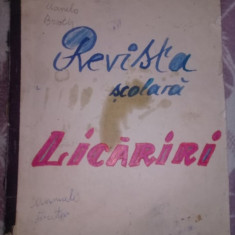 REVISTA SCOLARA LICARIRI(per.COMUNISTA),Sc.gen.nr.6 BRAILA,Director A.STRAMBEANU