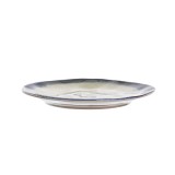 Farfurie intinsa pentru servire,ceramica,albastru, model Lago,20 cm