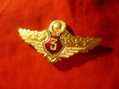 Insigna Militara URSS MAI Transmisionisti clasa 3a , L=7cm foto