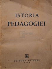 Mihail Roller - Istoria pedagogiei (Editia: 1949) foto