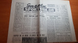 Gazeta sporturilor 30 martie 1990-lupte libere-centrul de la targu jiu