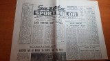 Gazeta sporturilor 30 martie 1990-lupte libere-centrul de la targu jiu