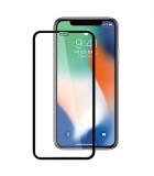 Cumpara ieftin Folie de sticla FULL GLUE pentru Apple iPhone XS, GloMax 5D Negru ,lipici pe toata suprafata