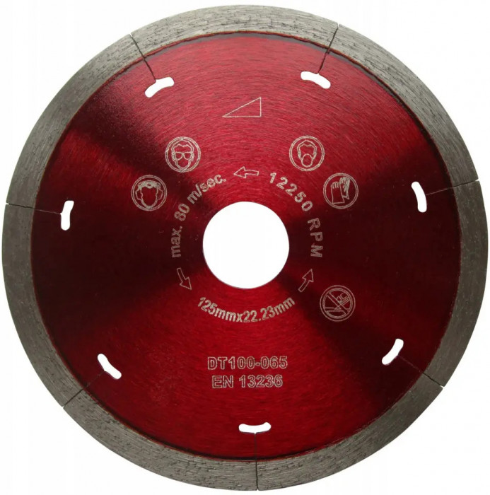 Disc DiamantatExpert pt. Ceramica Dura &amp; Portelan - Rapid 230mm Super Premium - DXDH.3907.230