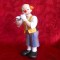 FIGURINA BIBELOU PORTELAN GOEBEL COLECTIA HAPPY CLOWNS RICARDO - CLOVN CU FLUIER