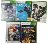 Joc XBOX 360 Crackdown 2 + Perfect Dark Zero + Brink + Kane Lynch Dead MEn + Rugby