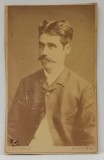 FOTOGRAF J. SAVESCU , SILISTRA , TANAR CU MUSTATA , FOTO C.D.V. , 1887