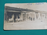 CARTE POȘTALĂ STRADA PRINCIPALĂ PLENIȚA * 1927 *, Circulata, Fotografie