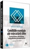 Conditiile esentiale ale executarii silite | Vasile Bozesan, Universul Juridic