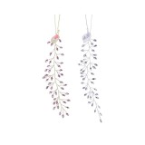 Cumpara ieftin Decoratiune - Iron Leaf with Strass - mai multe culori | Kaemingk