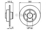 Disc frana NISSAN PRIMASTAR caroserie (X83) (2002 - 2016) BOSCH 0 986 479 144