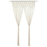 Perdea macrame, 140 x 240 cm, bumbac
