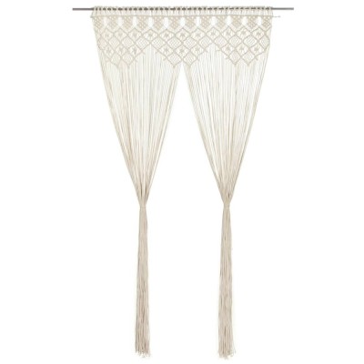 Perdea macrame, 140 x 240 cm, bumbac foto