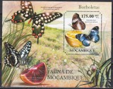 Mozambic 2011 - Fluturi, Colita, MNH, Nestampilat